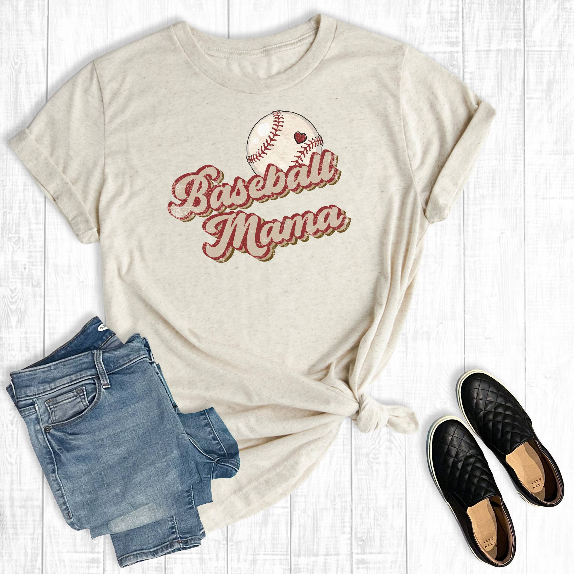 Vintage Baseball Mama Graphic Tee Hoodie, Sweatshirt | PodTeesHub.com