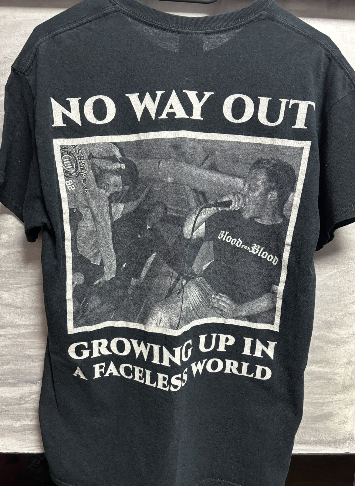 Band Tees Blood For Blood Hardcore No Way Out 00s Rare Punk Vtg Tee M Hoodie, Sweatshirt | PodTeesHub.com
