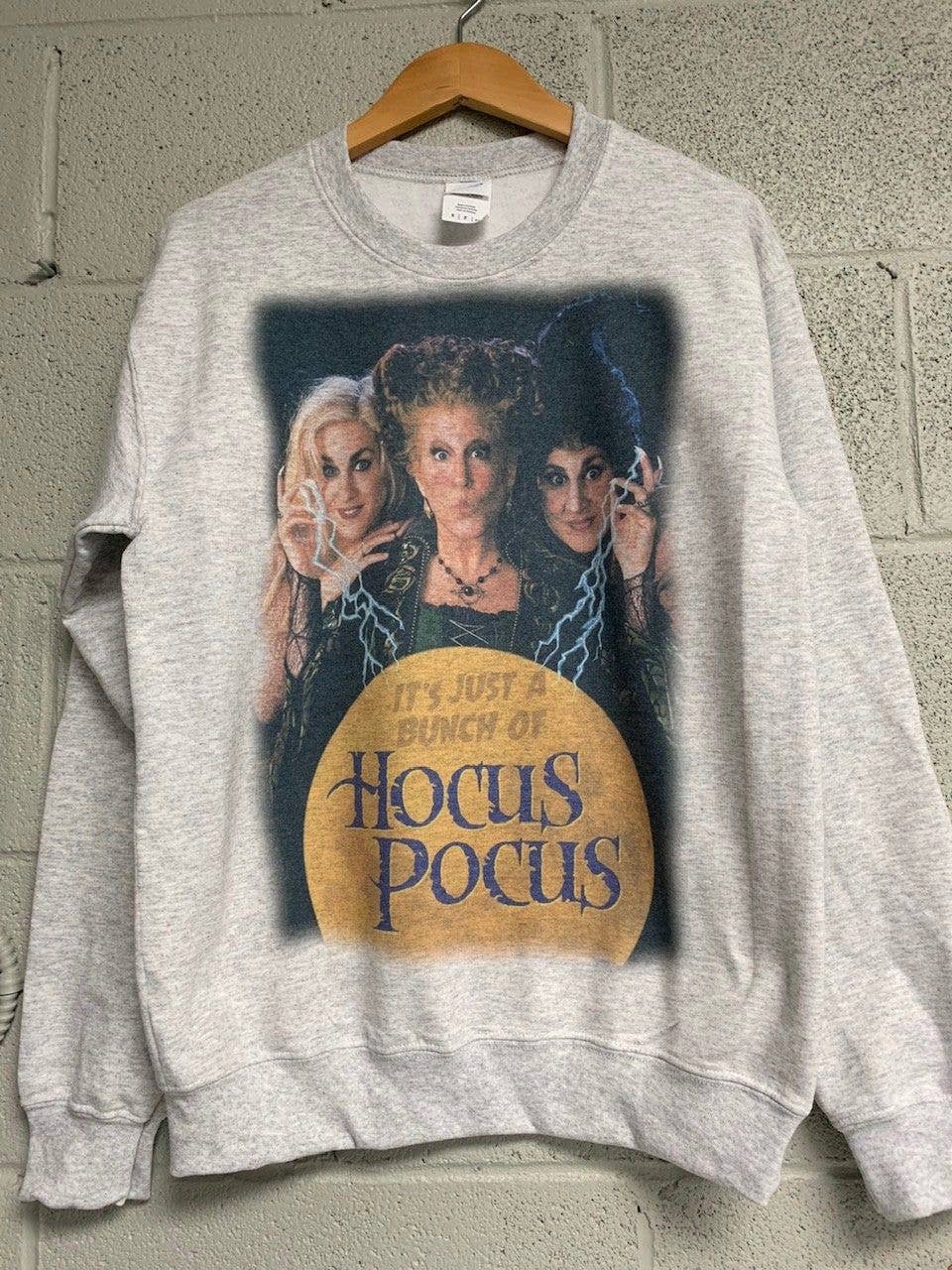 Hocus Pocus Unisex Halloween Sweatshirt T-Shirts, Hoodie | PodTeesHub.com