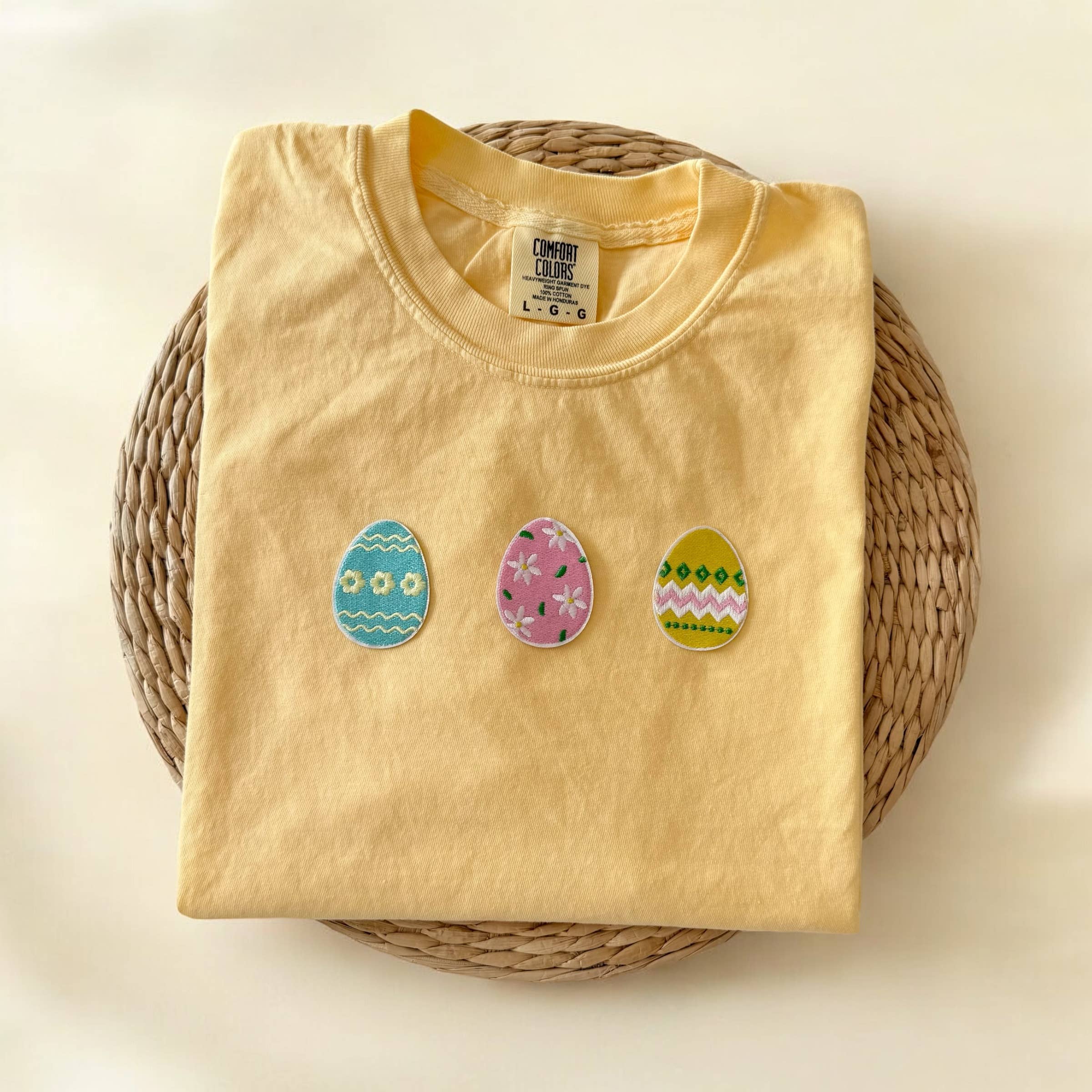 Comfort Colors Easter Eggs Shirt, Easter Shirt Women Hoodie, Sweatshirt | PodTeesHub.com