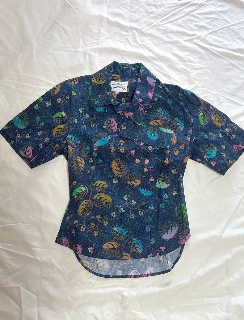 Westwood Vivienne Westwood Short Sleeve Printed Shirt Dmc Hoodie, Sweatshirt | PodTeesHub.com