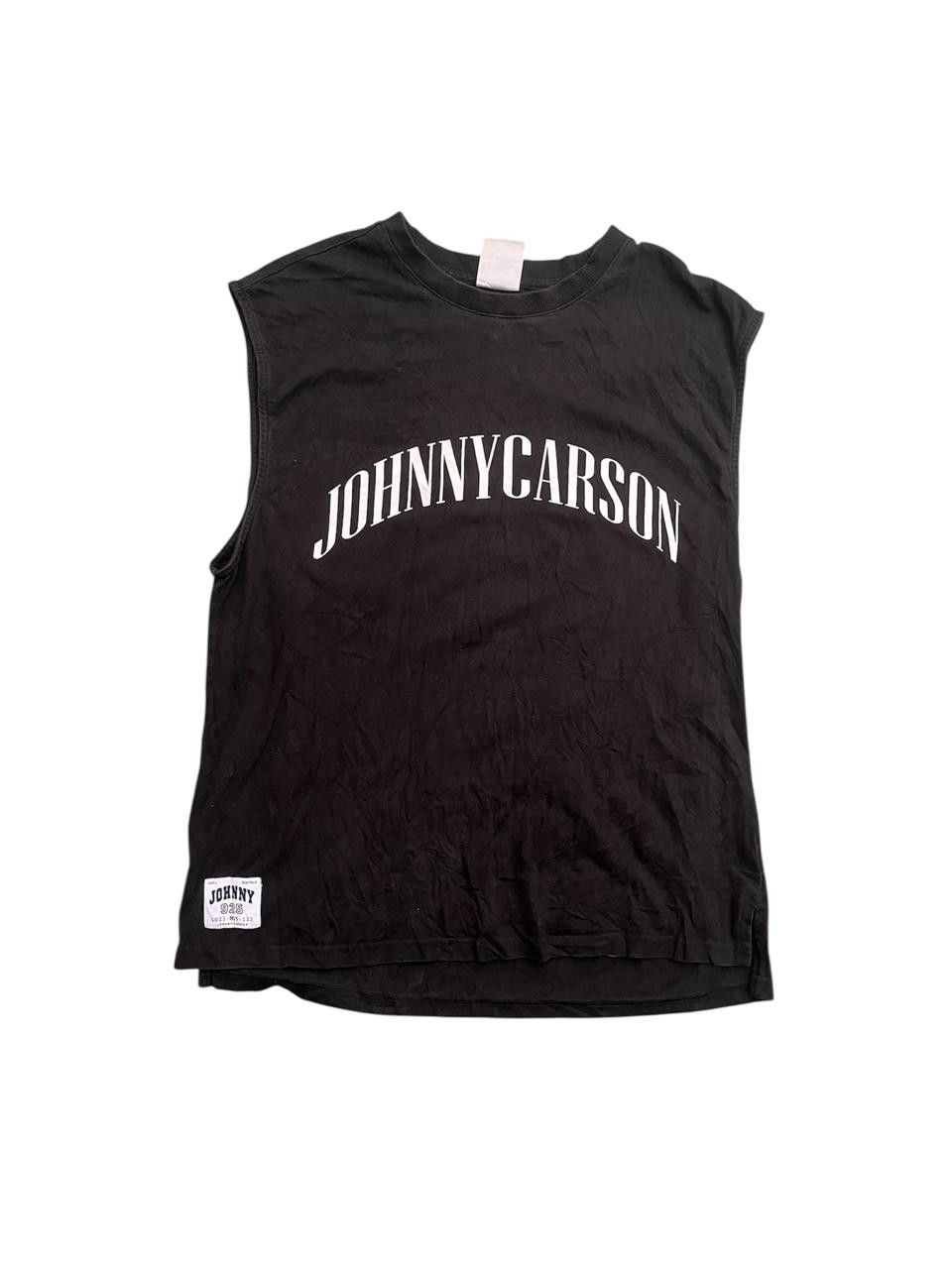 Japanese Brand Johnnycarson Black Tanktop Sleeveless T-Shirts, Hoodie, Sweatshirt | PodTeesHub.com