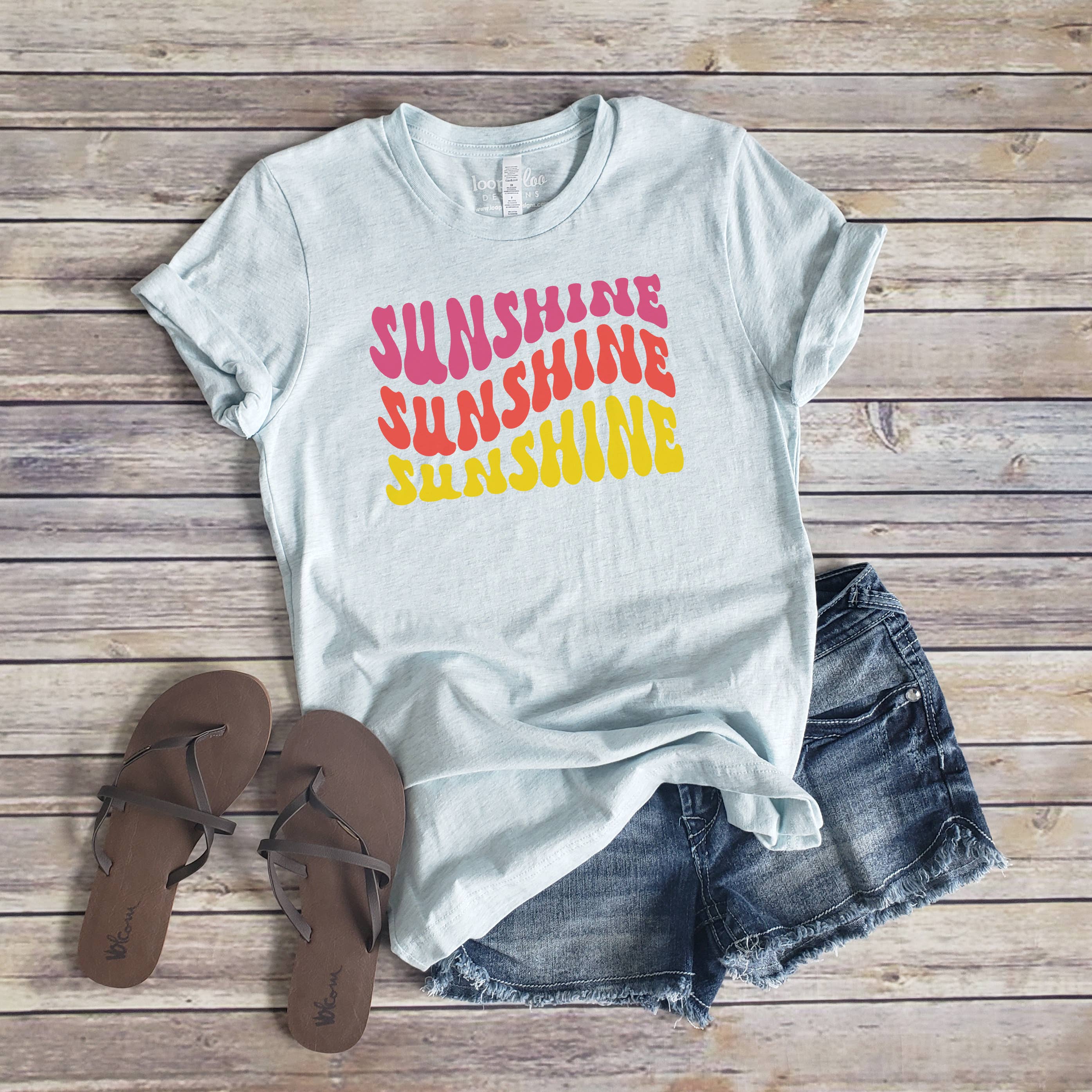Sunshine Tee | Summer | Sizes XS-2XL Hoodie, Sweatshirt | PodTeesHub.com