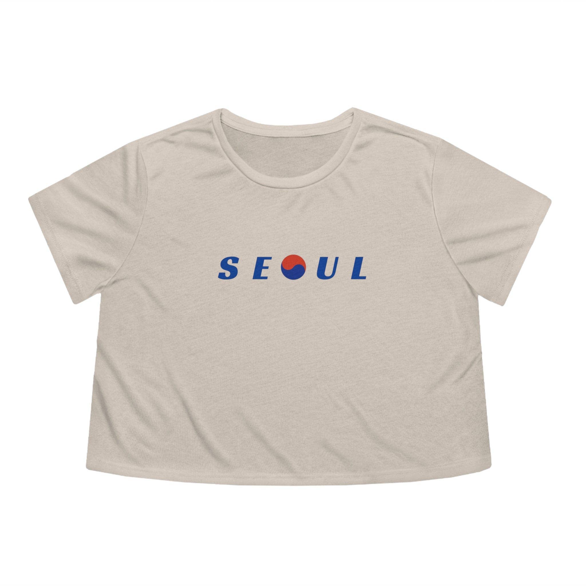 Korean Flag Trigram Seoul Aesthetic Cropped Tee Hoodie, Sweatshirt | PodTeesHub.com