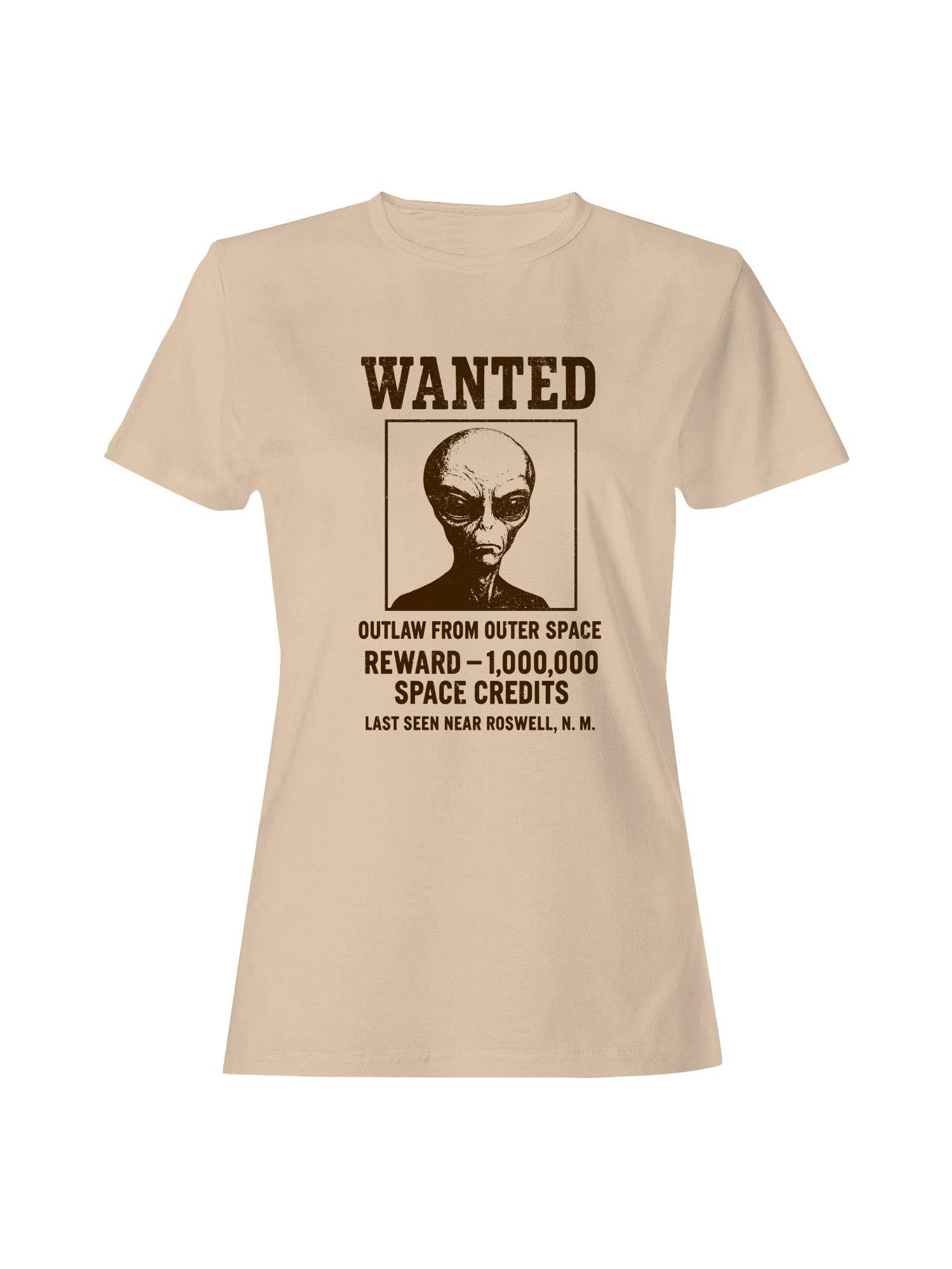 Wanted Alien: Outlaw from Space Women's T-Shirt Hoodie, Sweatshirt | PodTeesHub.com