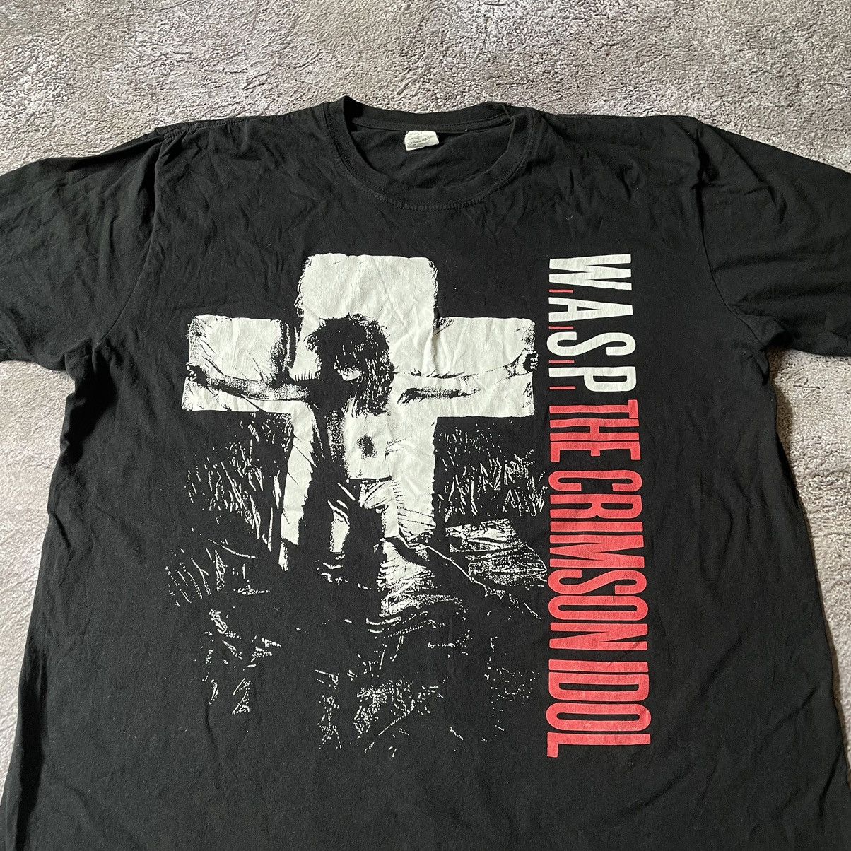 Band Tees Vintage Y2k Crimson Idol Jesus Blood Dead Creepy Horror Tee Hoodie, Sweatshirt | PodTeesHub.com