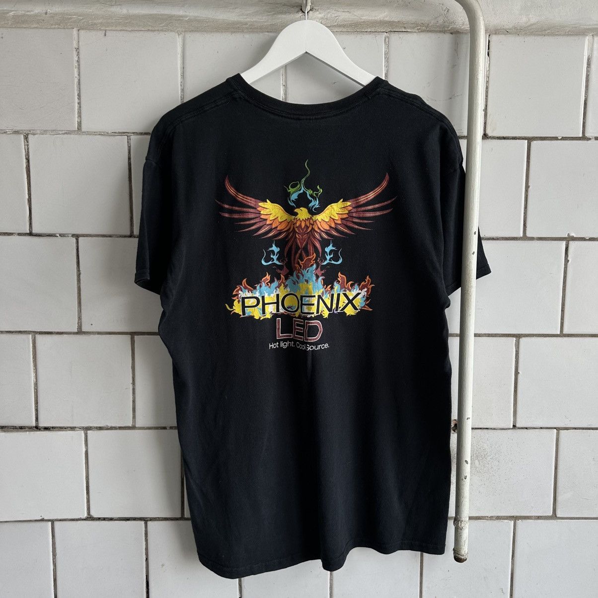 Band Tees Vintage Phoenix Led T Shirts Hot Light Cool Source Band Joke Hoodie, Sweatshirt | PodTeesHub.com