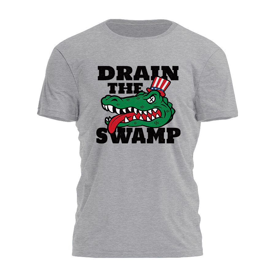 Drain the Swamp - Gator Head Tee - 3336 Hoodie, Sweatshirt | PodTeesHub.com