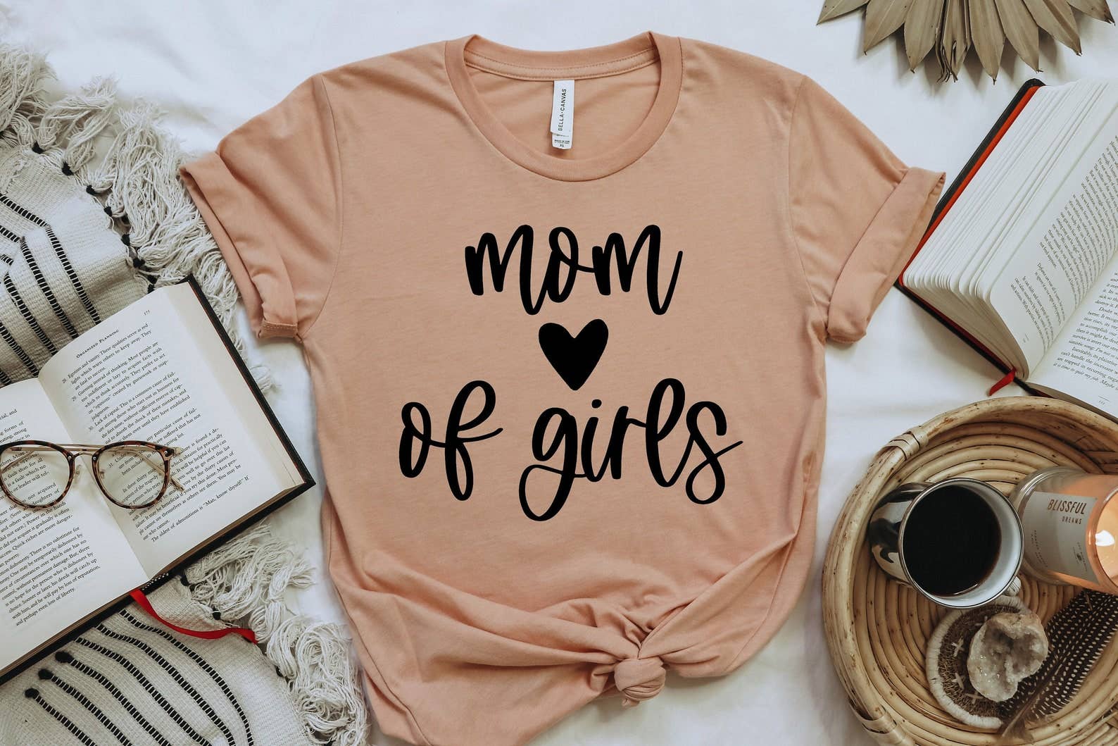 Mom of Girls T-Shirt Hoodie, Sweatshirt | PodTeesHub.com