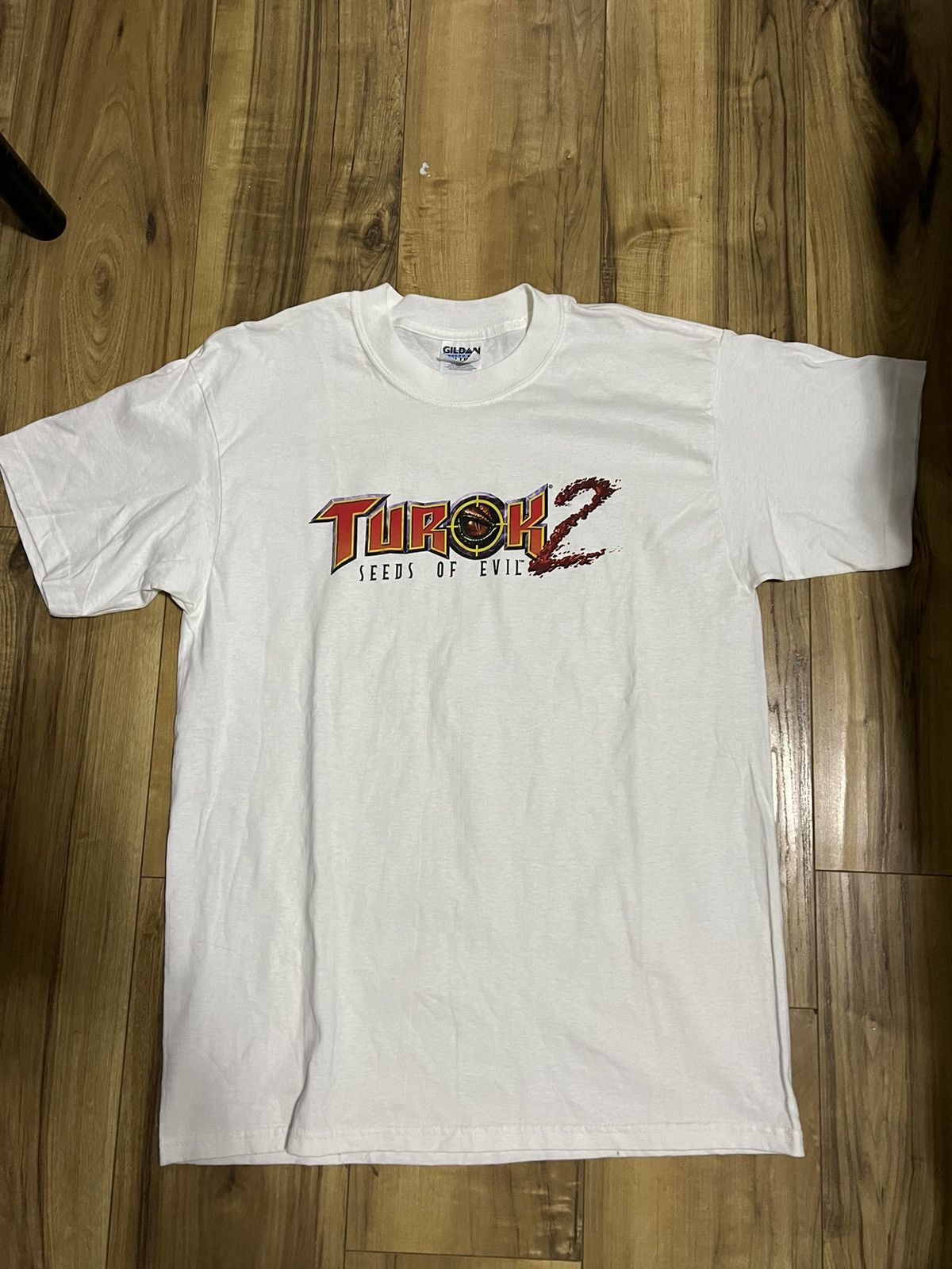 Vintage 1998 Turok 2 Video Game Promo T Shirt Hoodie, Sweatshirt | PodTeesHub.com