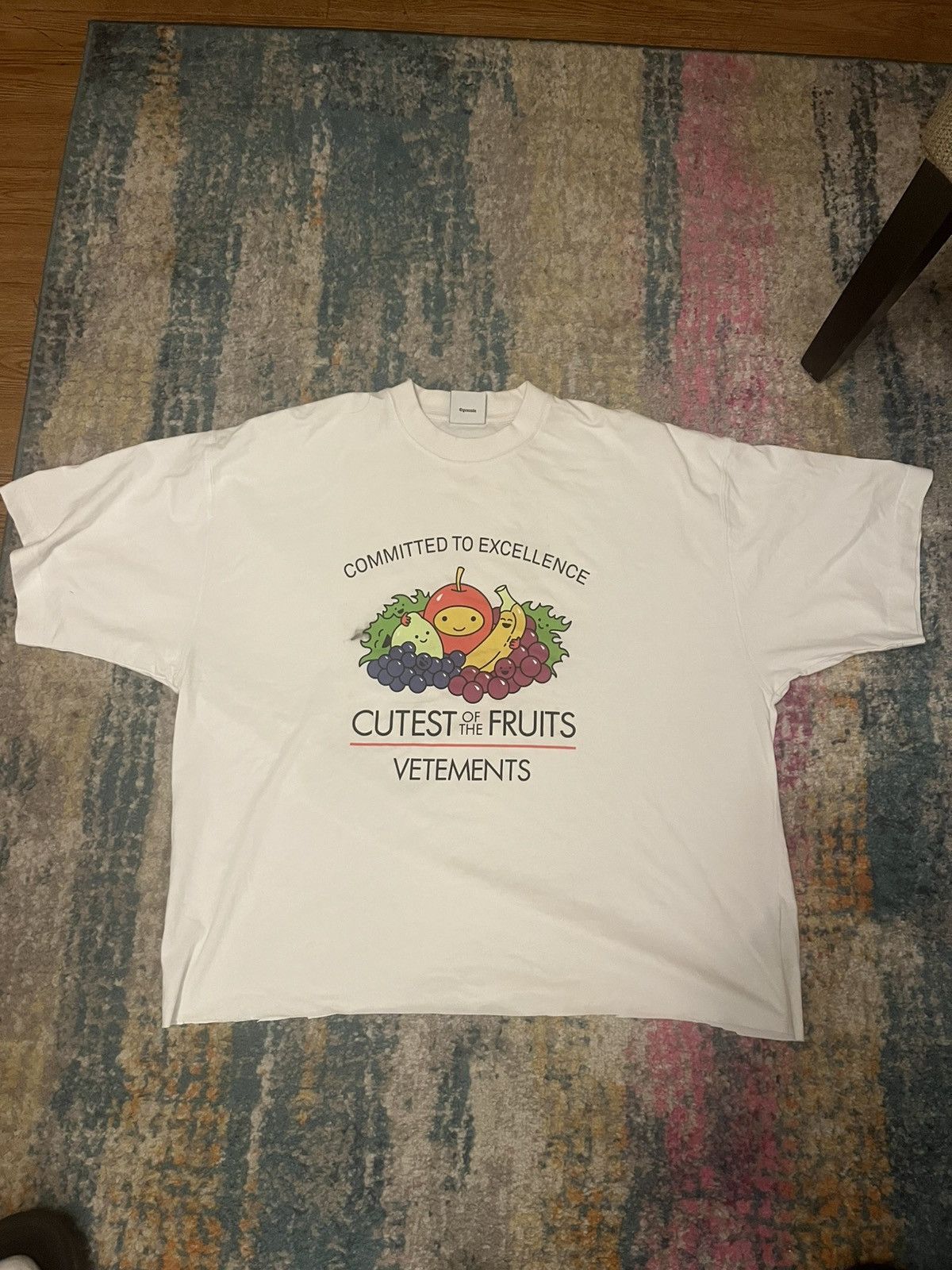 Vetements Balenciaga Cutest Of The Fruits T Shirt Hoodie, Sweatshirt | PodTeesHub.com