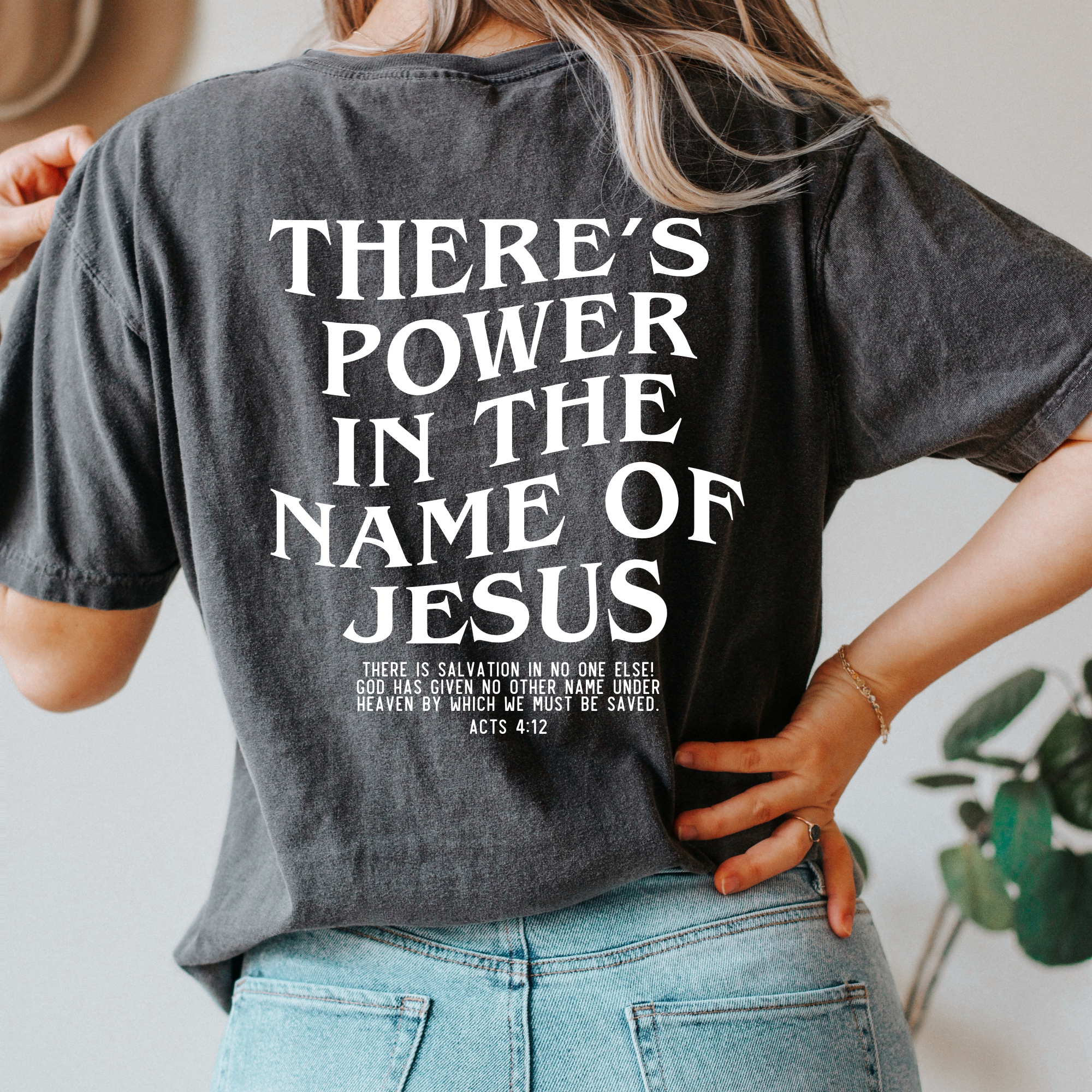 Jesus Saves Power in the Name of Jesus Unisex Christian Tee Hoodie, Sweatshirt | PodTeesHub.com