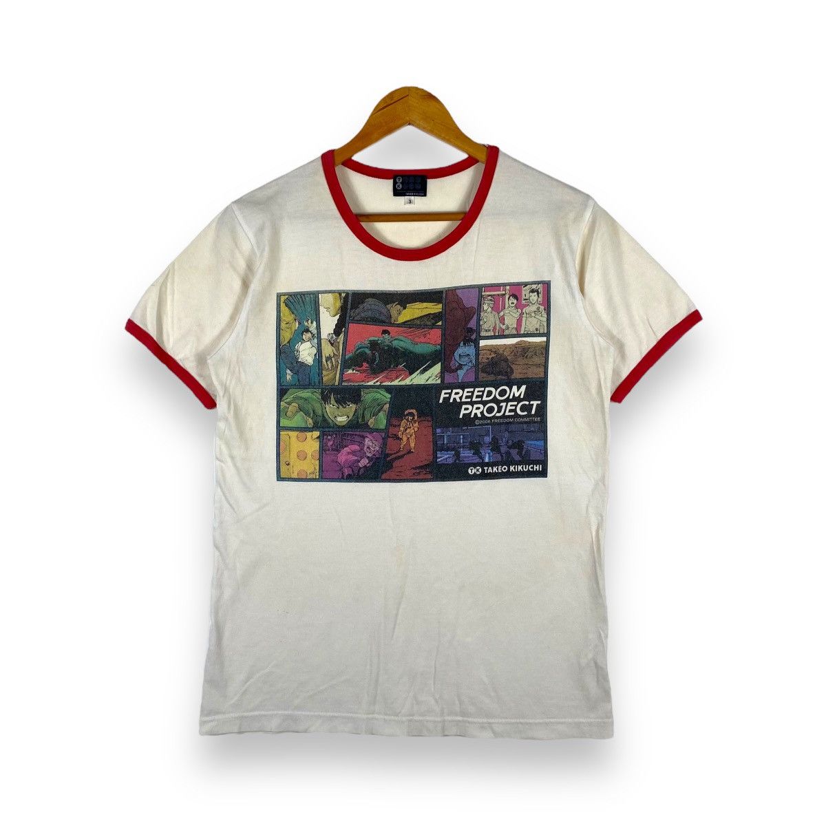 Japanese Brand X Takeo Kikuchi Takeo Kikuchi Freedom Project Akira Anime Manga Tee Shirt Hoodie, Sweatshirt | PodTeesHub.com