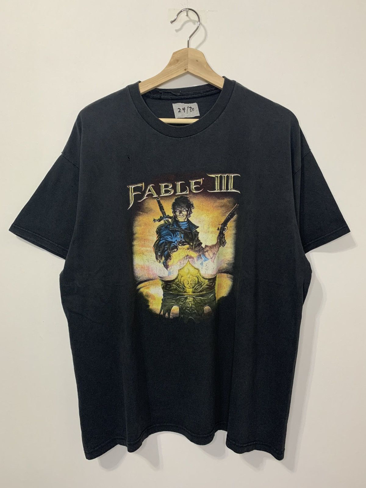 Vintage Fable 3 Xbox Game Tshirt Hoodie, Sweatshirt | PodTeesHub.com