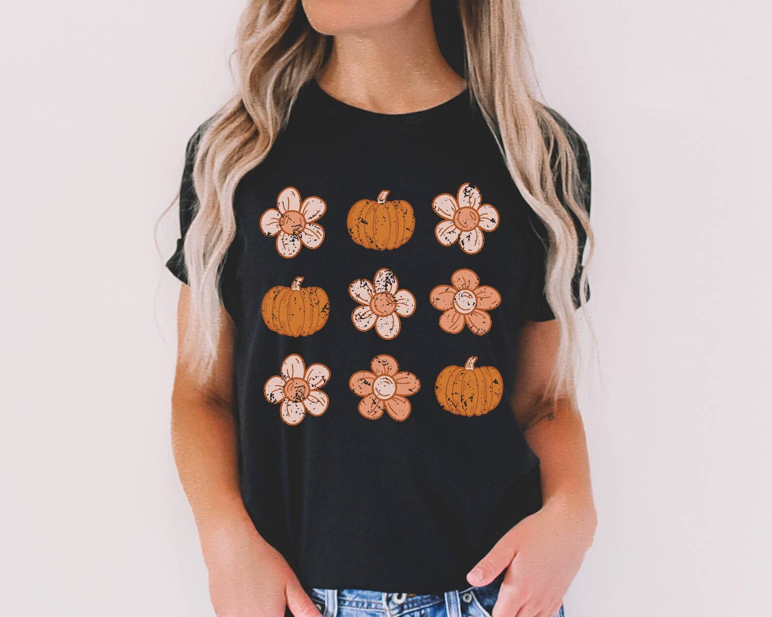 Retro Pumpkins T-Shirt Hoodie, Sweatshirt | PodTeesHub.com