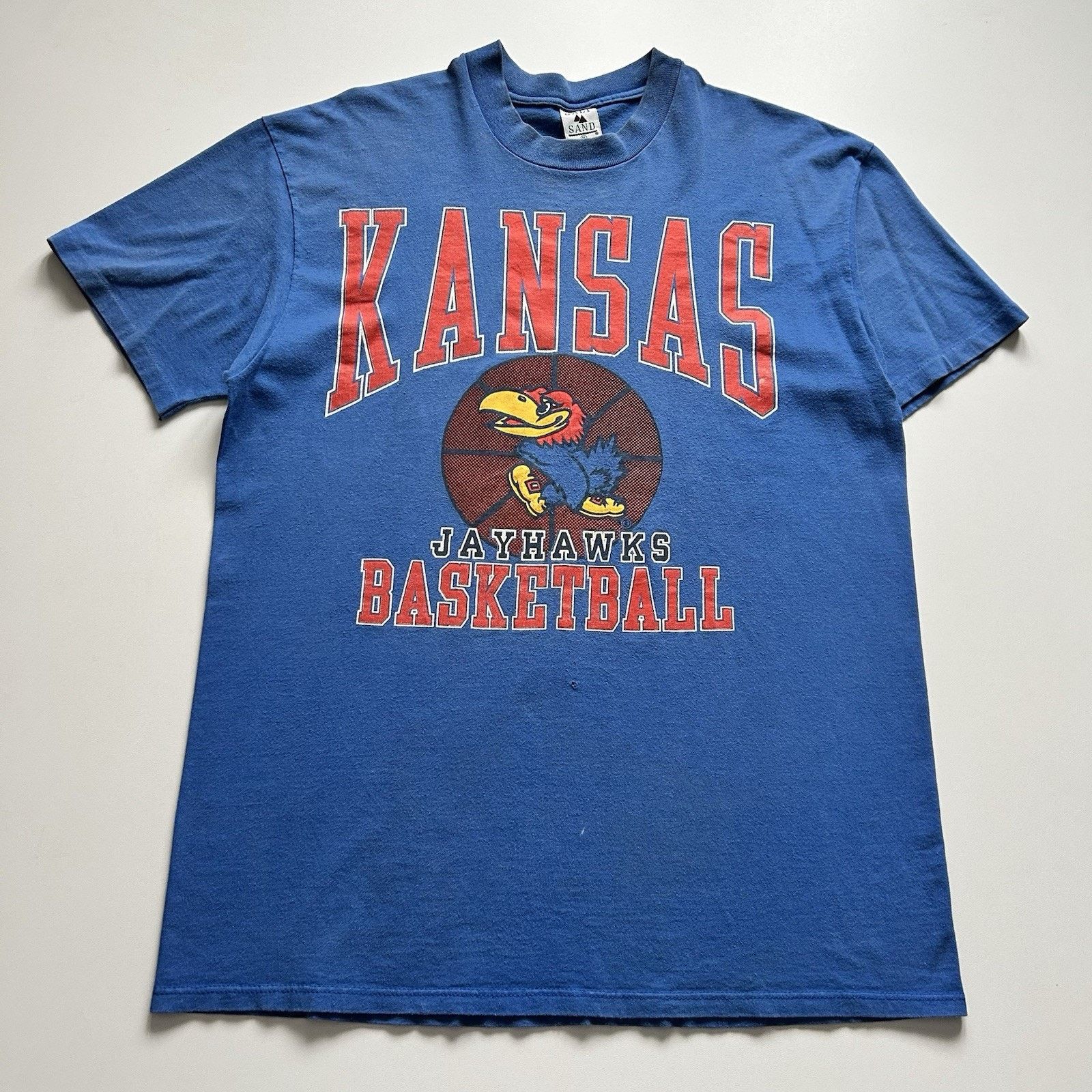 Vintage Kansas Jayhawks Xl 90s Ncaa Basketball Rare T-Shirts, Hoodie, Sweatshirt