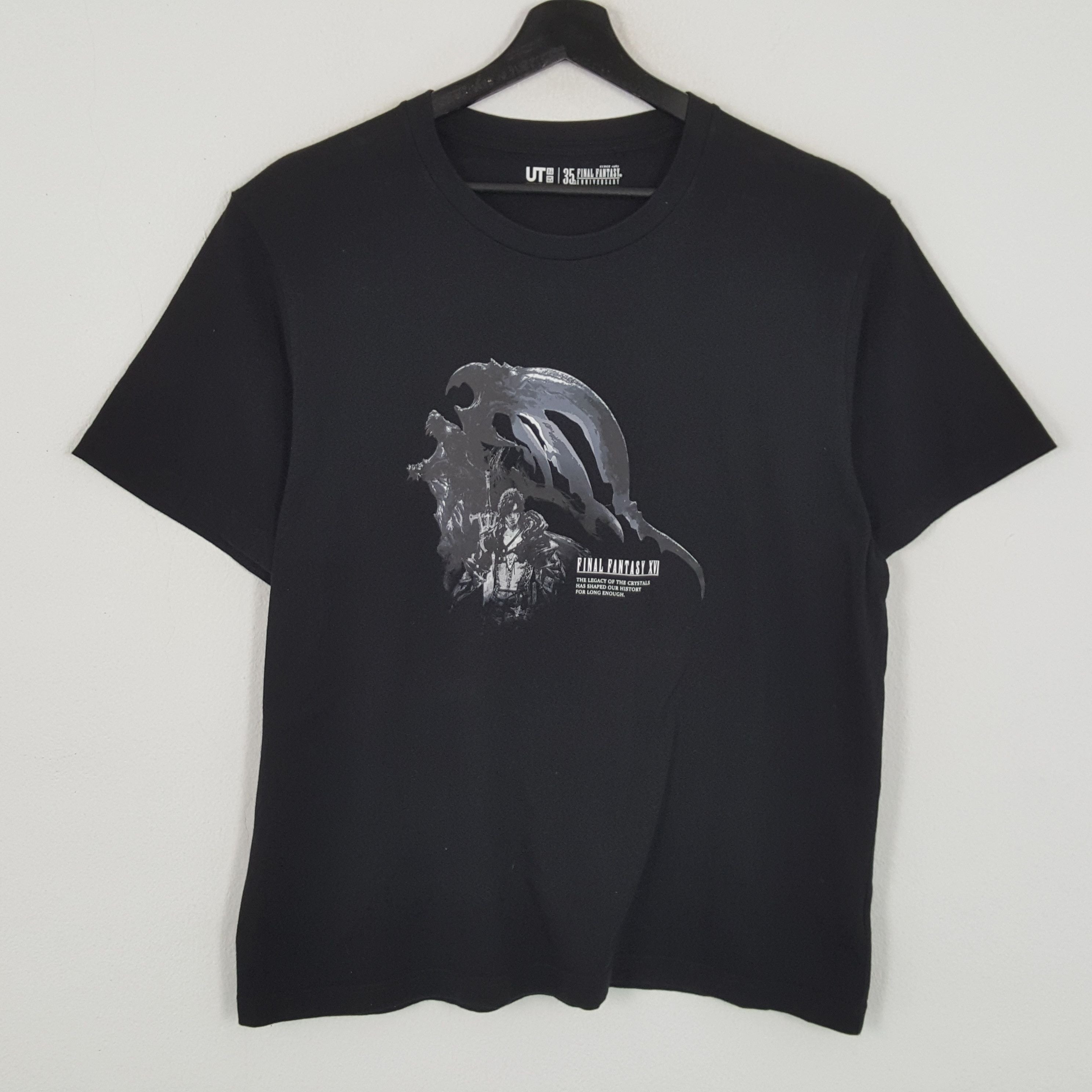 The Game Uniqlo X Final Fantasy Xvi 35th Anniversary Tshirt Hoodie, Sweatshirt | PodTeesHub.com