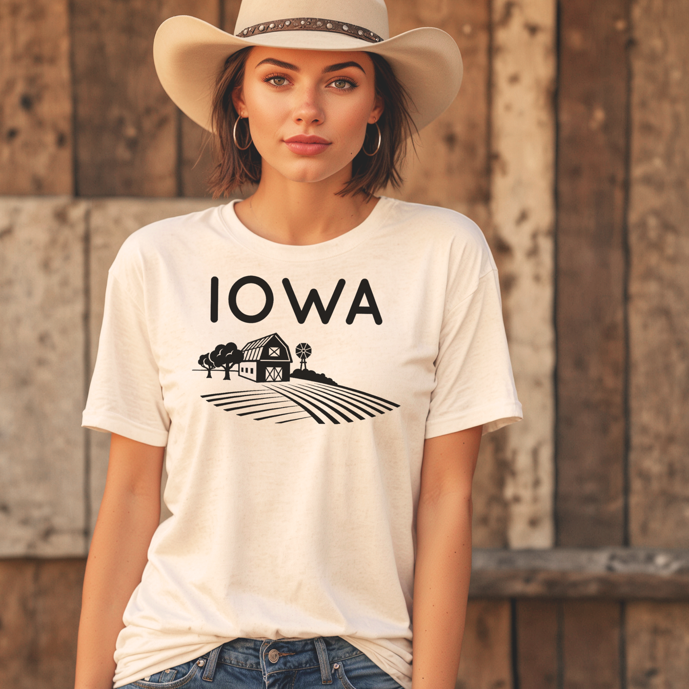 Iowa Farmland T-Shirt Hoodie, Sweatshirt | PodTeesHub.com