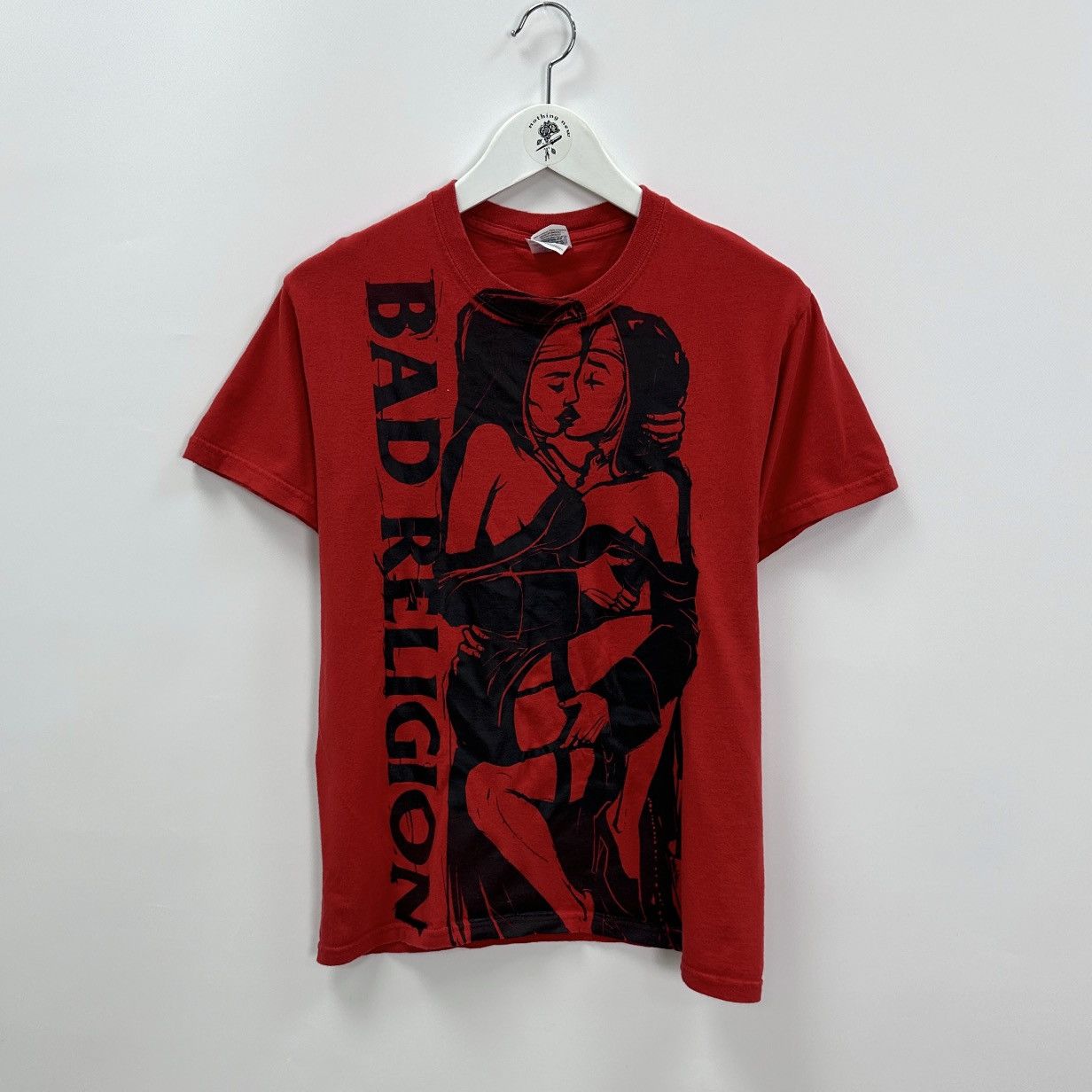 Band Tees Vintage 00s Bad Religion Rock Band Tee Sexy Nun Y2k Rare Hoodie, Sweatshirt | PodTeesHub.com