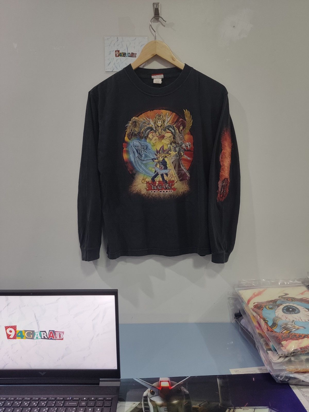 Vintage 90s Yu Gi Oh Japan Anime King Of Games Ls Game Card T-Shirts, Hoodie, Sweatshirt | PodTeesHub.com