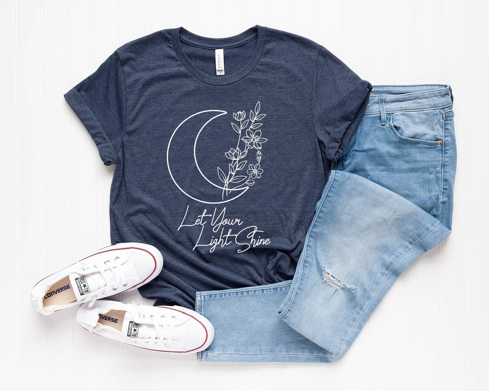 Let Your Light Shine T-Shirt - Cute Mom Shirt Hoodie, Sweatshirt | PodTeesHub.com