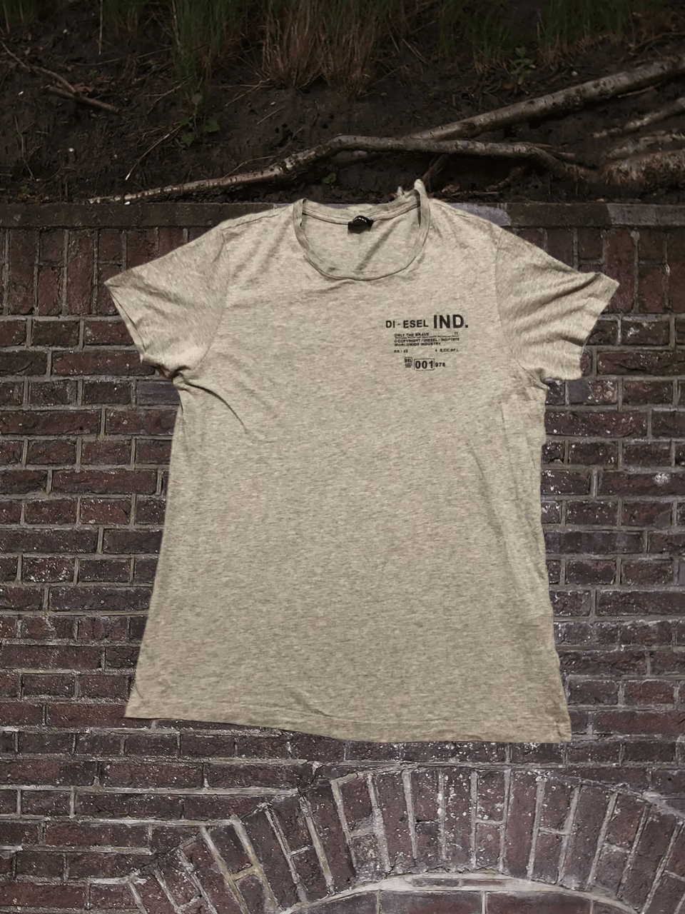 Diesel Gray Logo Streetwear Y2k Vintage T-Shirts, Hoodie, Sweatshirt