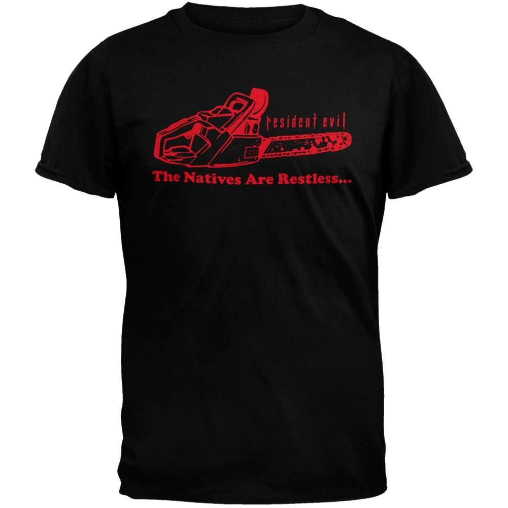 Designer Resident Evil Video Game Natives Are Restless Xl T-Shirts, Hoodie, Sweatshirt