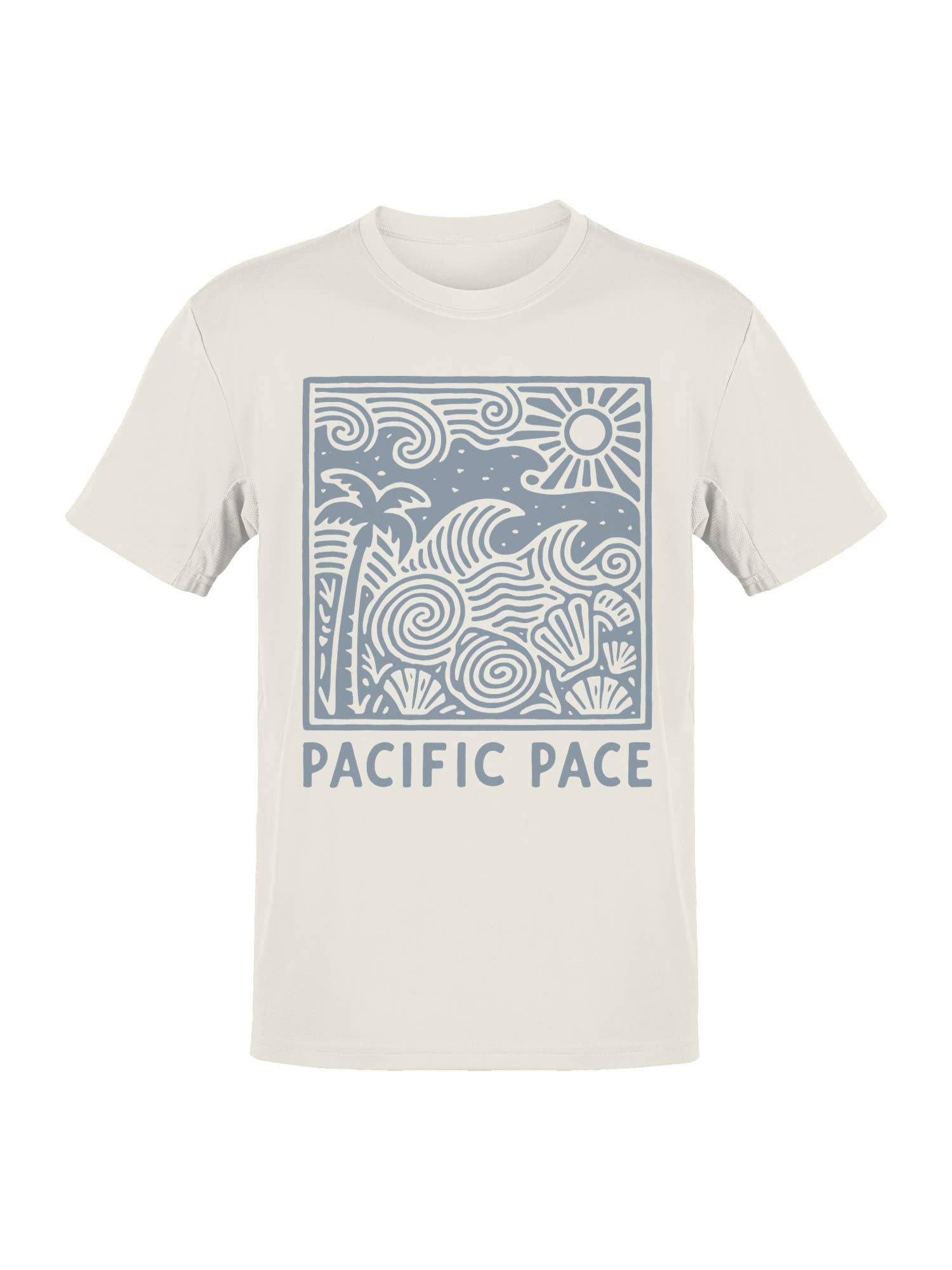 Pacific Pace Surf Design Men's T-Shirt Hoodie, Sweatshirt | PodTeesHub.com