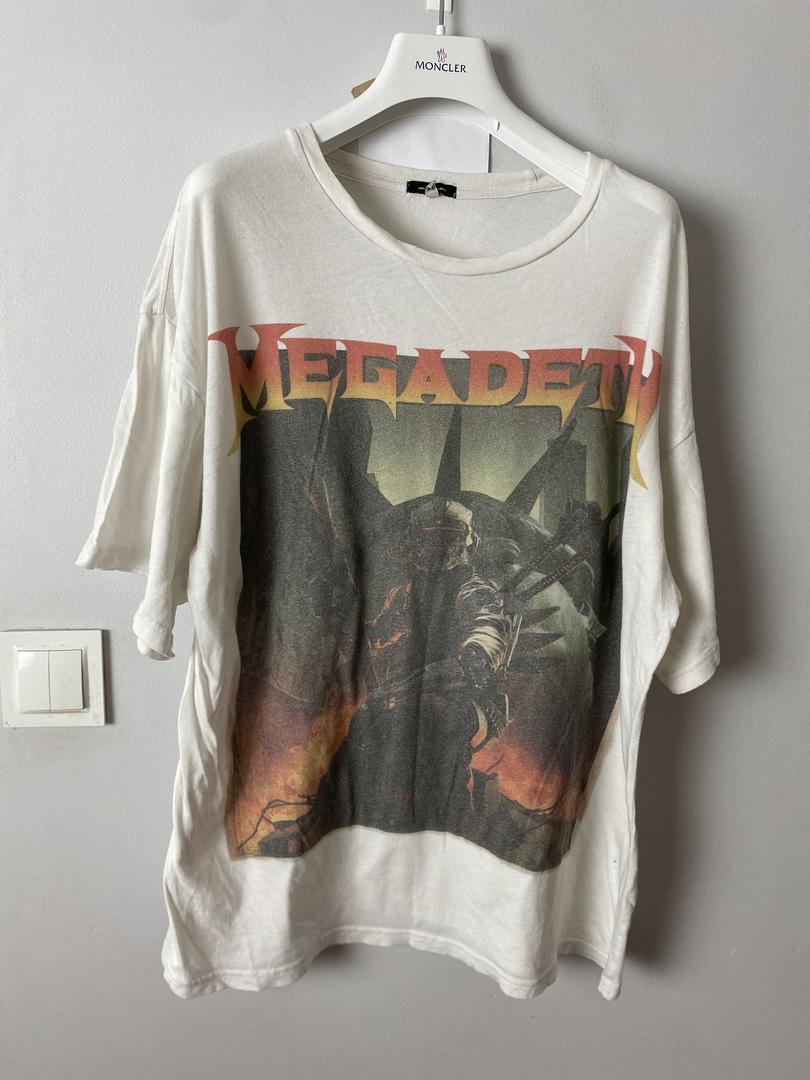 Megadeth Japanese Fabric Printed T Shirt Tee Hoodie, Sweatshirt | PodTeesHub.com