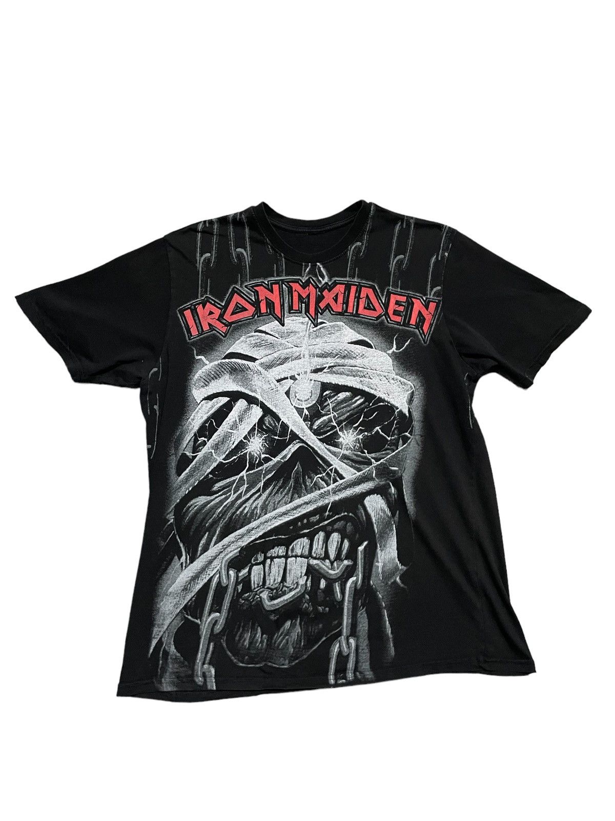 Iron Maiden Vintage All Over Print Iron Maiden T Shirt Hoodie, Sweatshirt | PodTeesHub.com