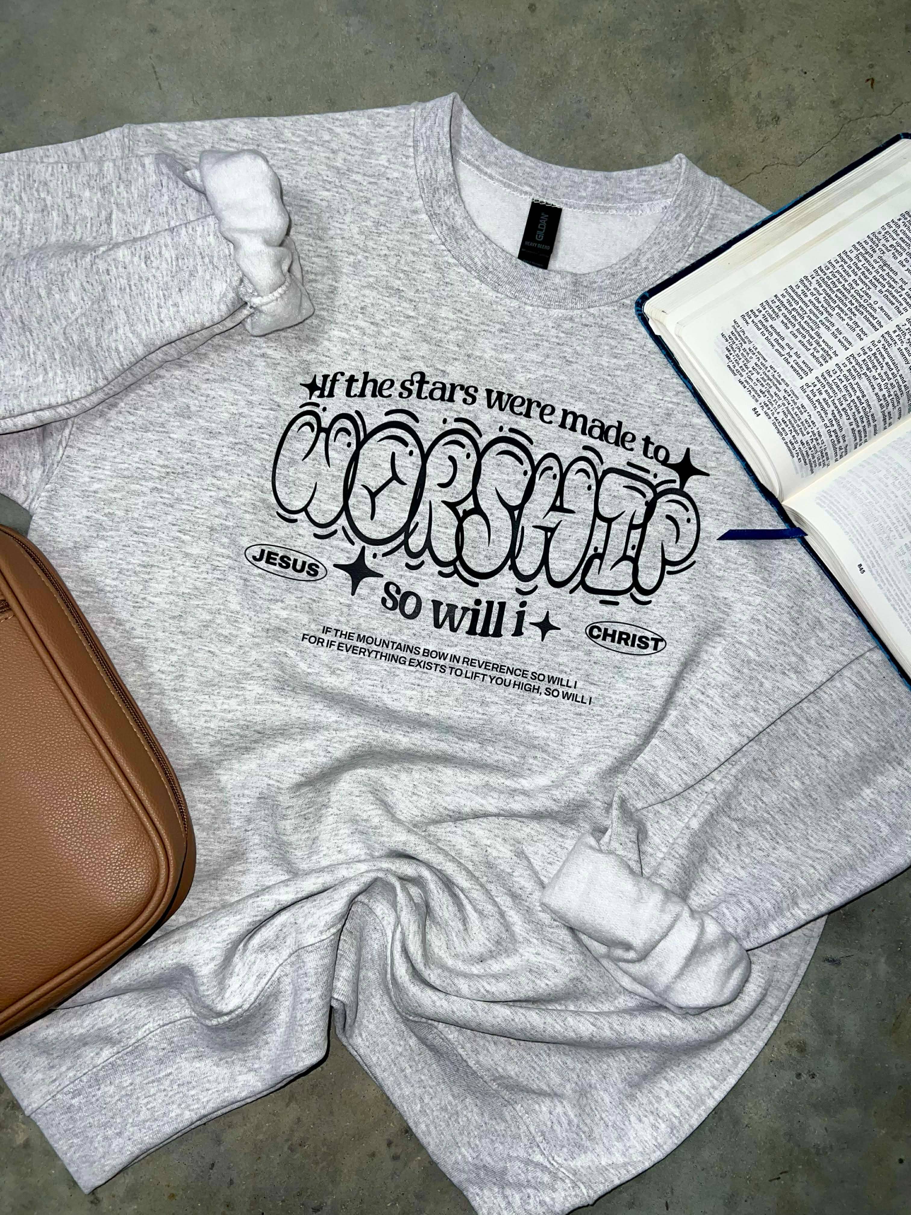 So Will I Worship Graphic Tee Hoodie, Sweatshirt | PodTeesHub.com