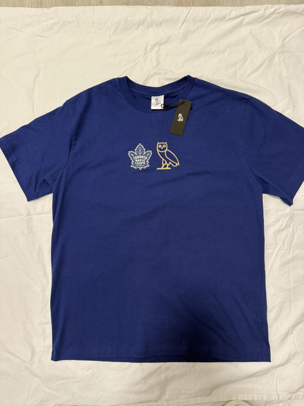 October S Very Own Ovo X Toronto Maple Leafs Og Owl L Blue T-Shirts, Hoodie, Sweatshirt