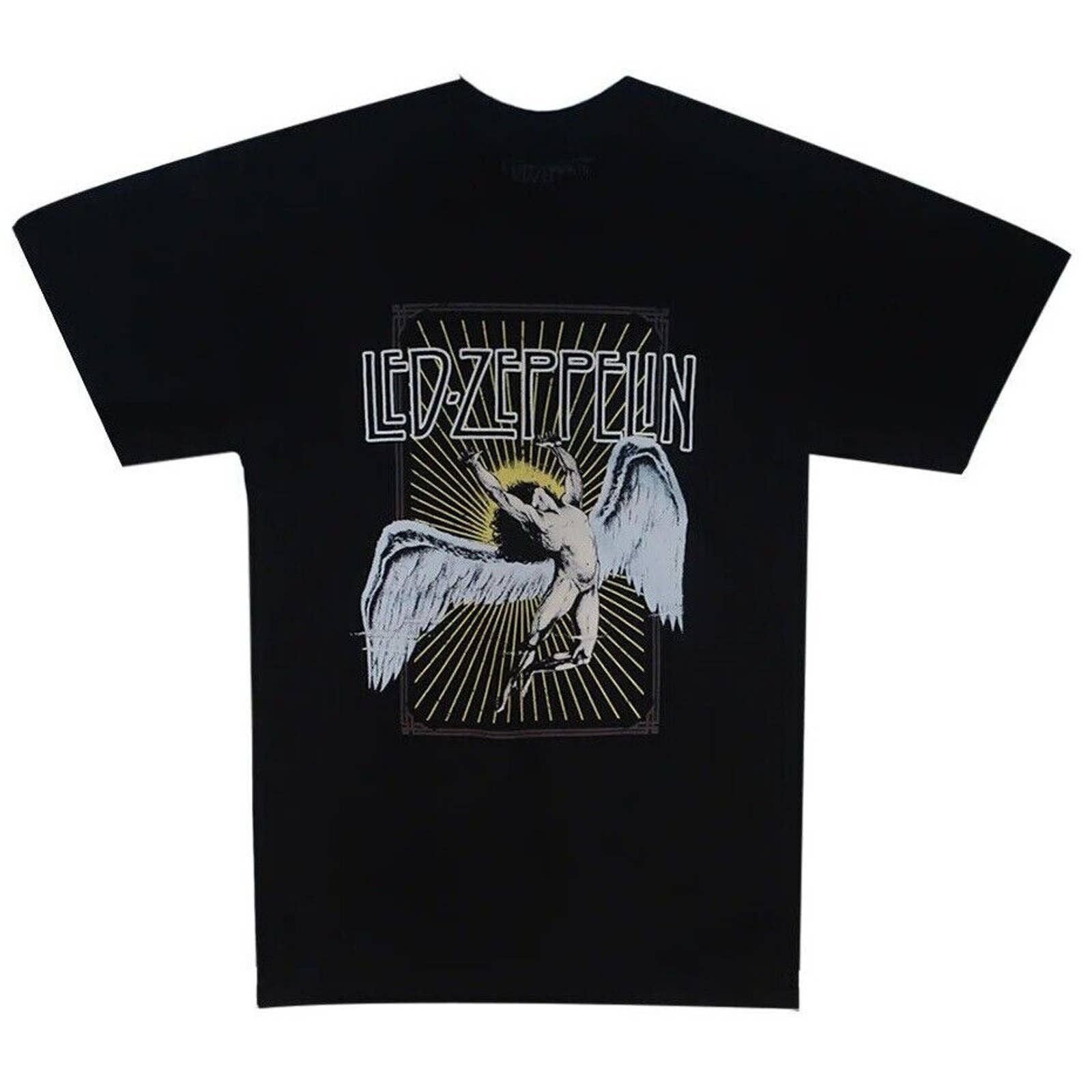 Zeppelin Led Zeppelin Men S Icarus Vintage Retro Tee T Shirt Hoodie, Sweatshirt | PodTeesHub.com