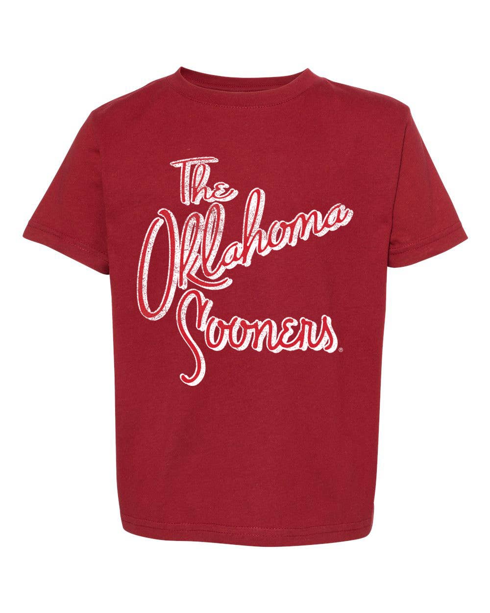 Children's Ou Sooners Beverly Red Tee Hoodie, Sweatshirt | PodTeesHub.com