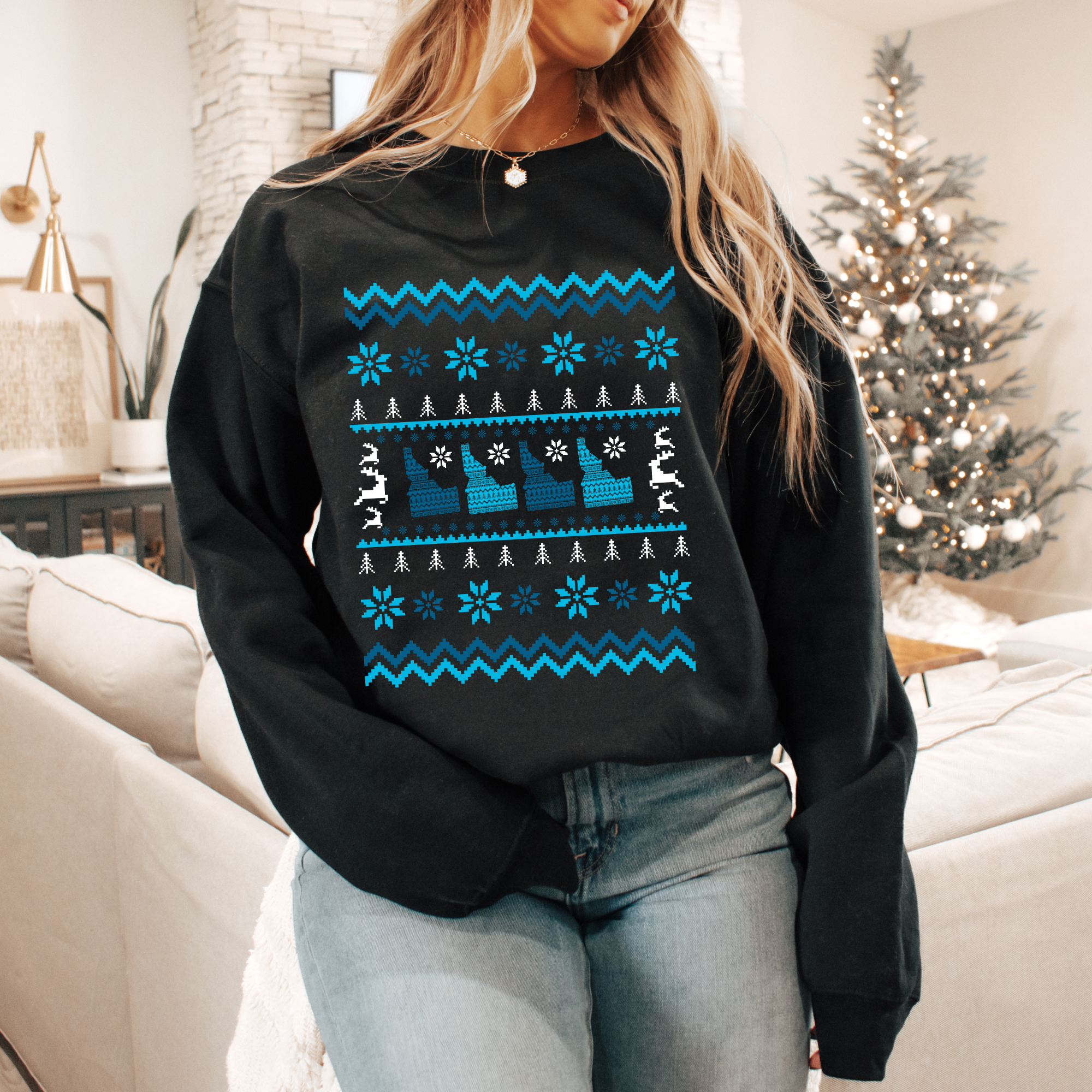 Idaho Ugly Sweater Sweatshirt Gildan & Bella Canvas #3 T-Shirts, Hoodie | PodTeesHub.com