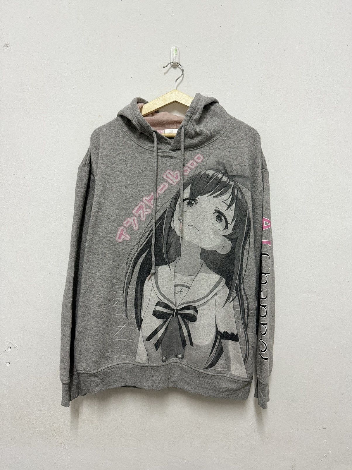 Japanese Brand Kizuna Ai Avail Japanese Anime Hoodies T-Shirts, Sweatshirt | PodTeesHub.com