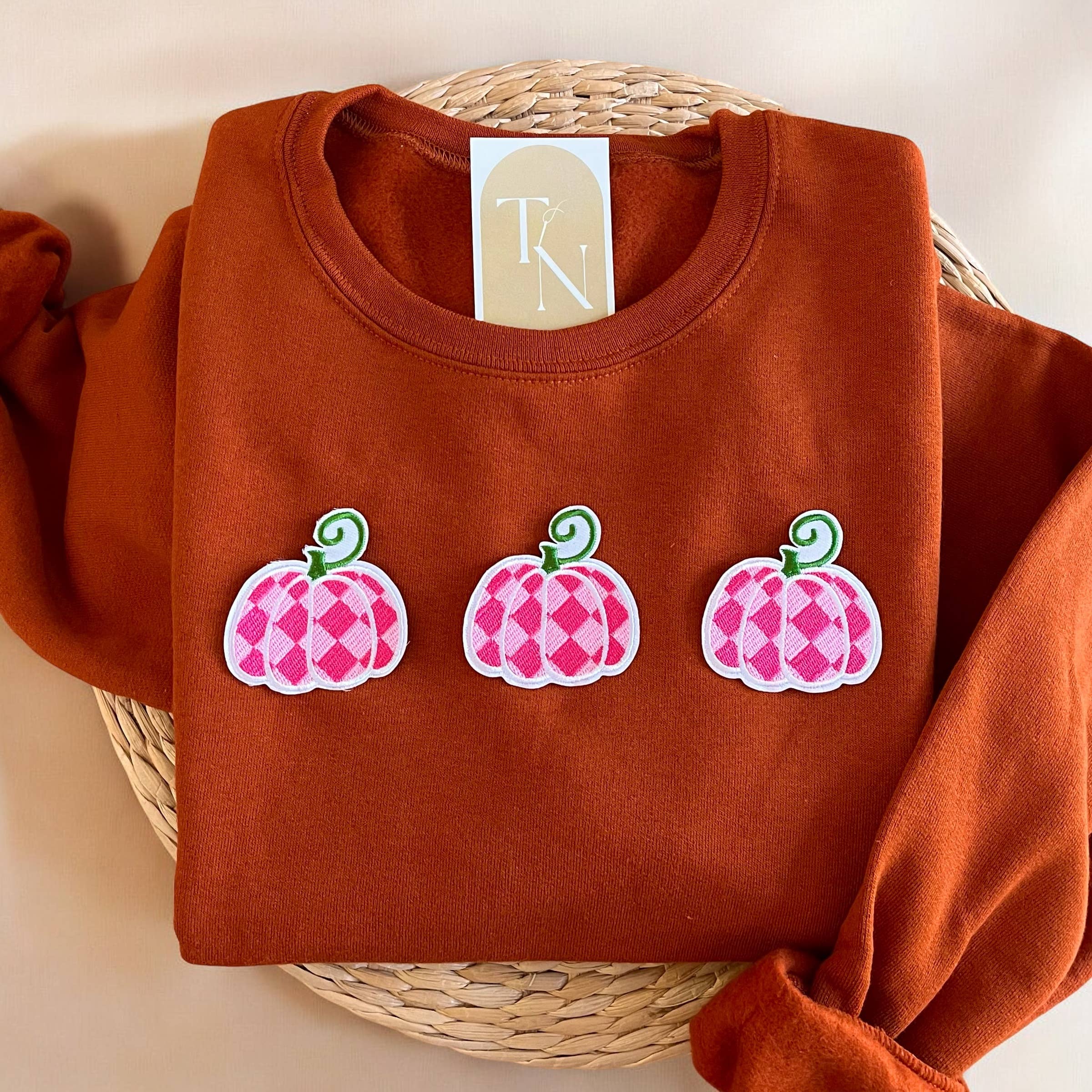 Pumpkin Sweatshirt, Fall Sweatshirts with Vintage Look T-Shirts, Hoodie | PodTeesHub.com