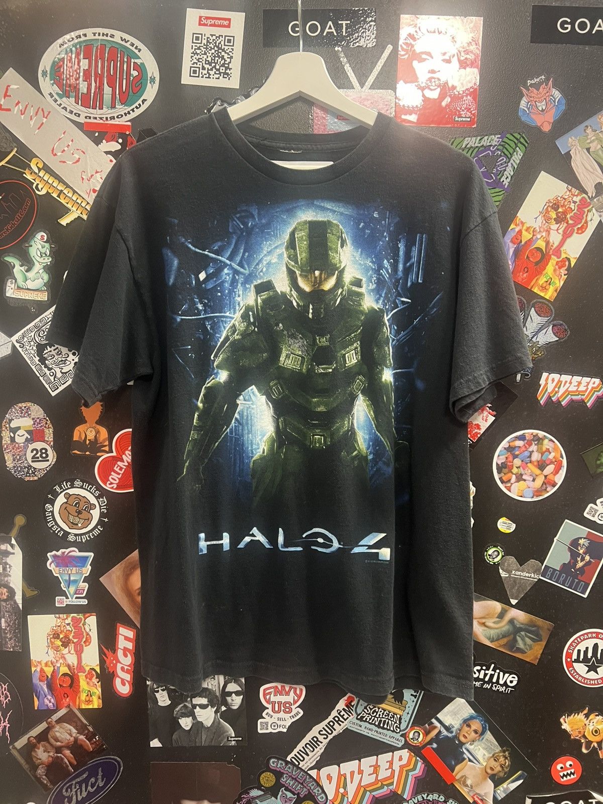 Vintage Halo 4 Video Game Promo Shirt Hoodie, Sweatshirt | PodTeesHub.com