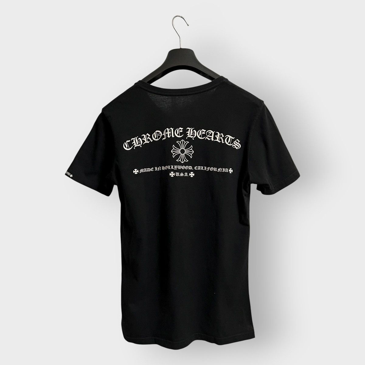 Chrome Hearts Steal 2010s Chrome Hearts Fuck You Hollywood Logo Tee M Hoodie, Sweatshirt | PodTeesHub.com