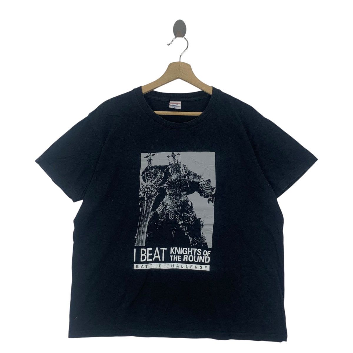 Vintage Final Fantasy 14 Xiv Video Game Knight Round Tee Shirt Top Hoodie, Sweatshirt | PodTeesHub.com