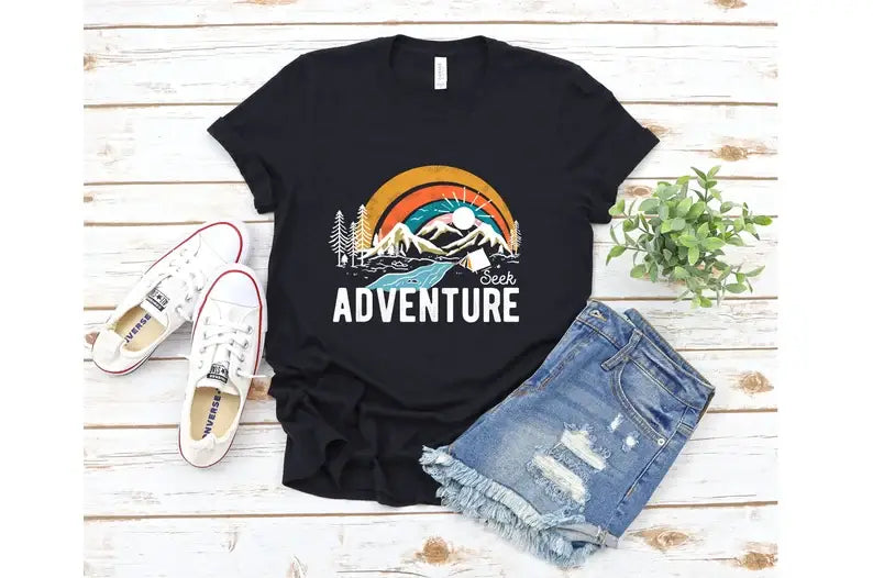 Seek Adventure T-Shirt Hoodie, Sweatshirt | PodTeesHub.com