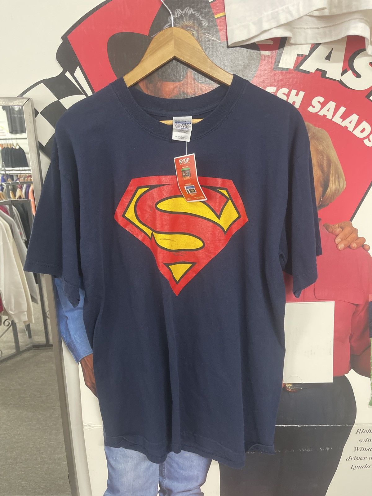 Vintage Blur Superman T-Shirts, Hoodie, Sweatshirt | PodTeesHub.com
