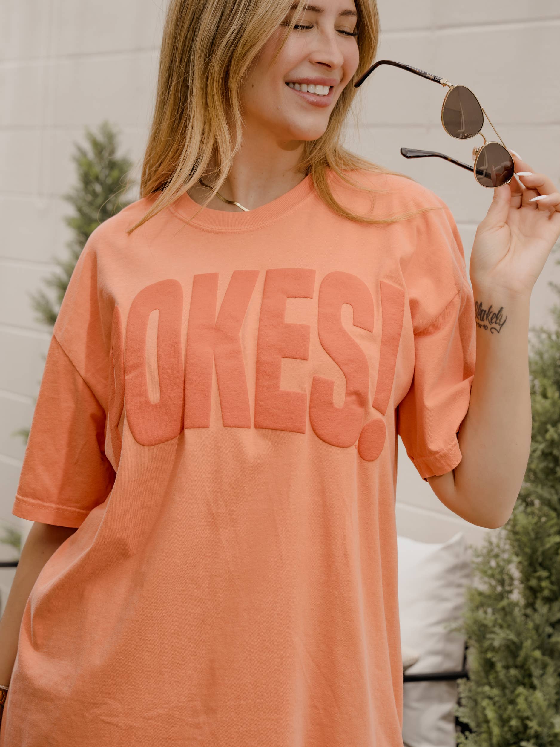 Osu Cowboys Mono Puff Ink Orange Comfort Colors Tee Hoodie, Sweatshirt | PodTeesHub.com