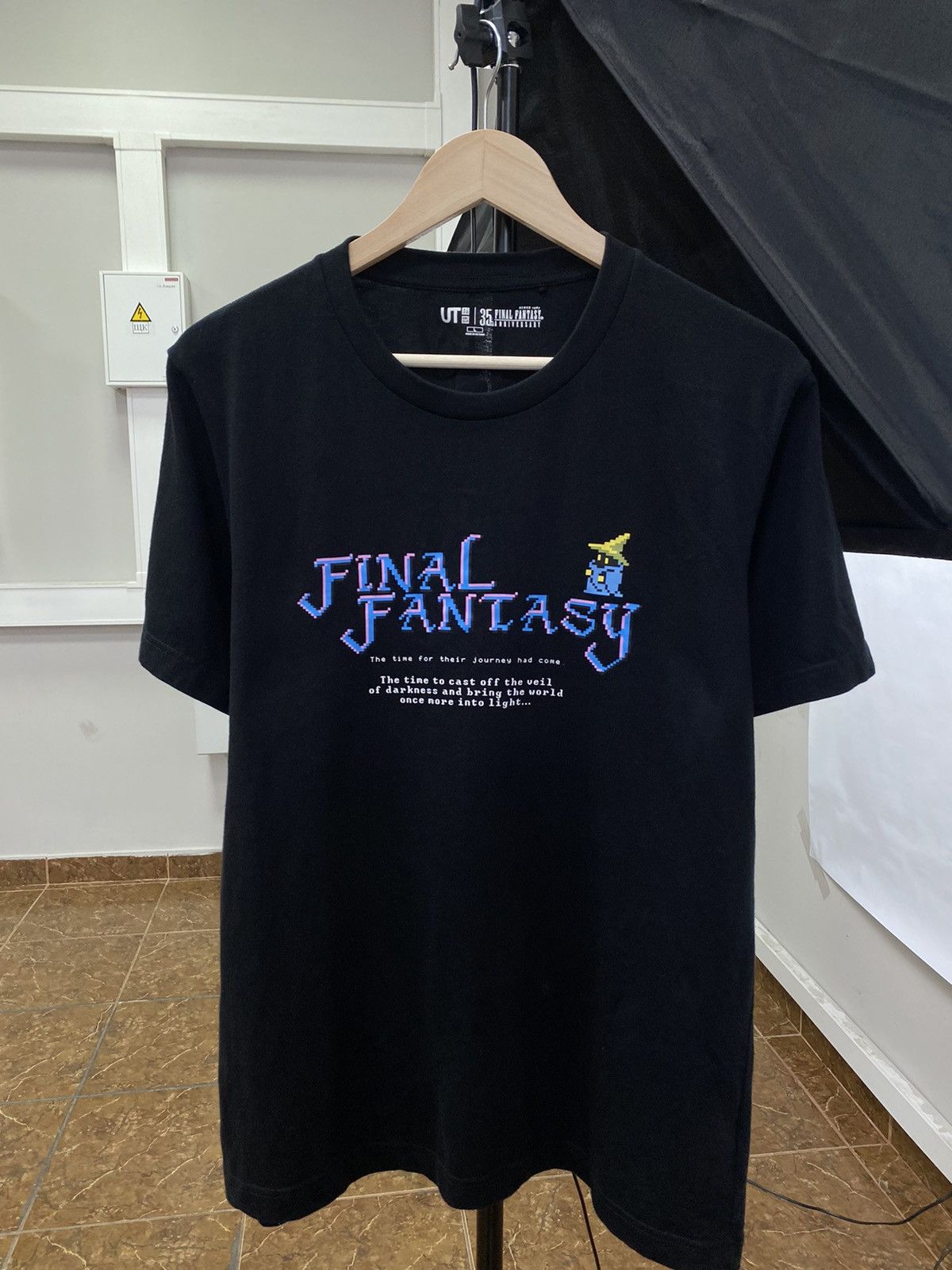 Uniqlo Final Fantasy 35 Anniversary Since 1987 Promo T Shirt Hoodie, Sweatshirt | PodTeesHub.com