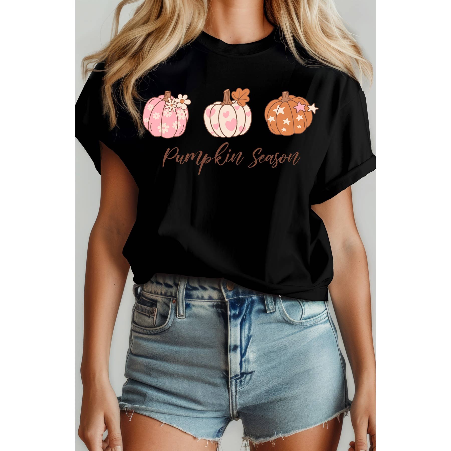 Pumpkin Season Short Sleeve Tee Hoodie, Sweatshirt | PodTeesHub.com