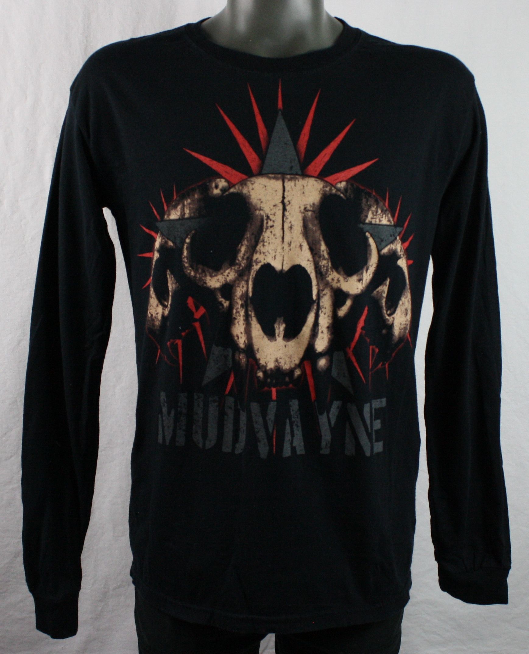 Vintage Mudvayne Black L S Concert T Shirt Mens M Hoodie, Sweatshirt | PodTeesHub.com