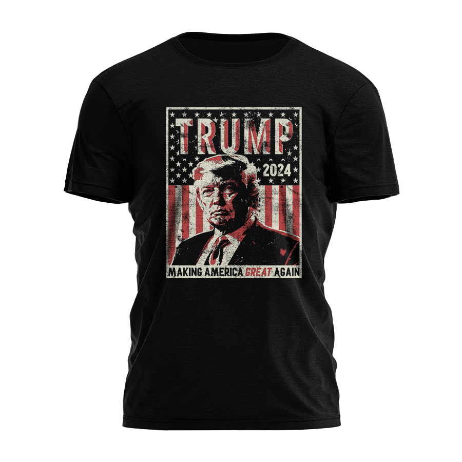 Trump 2024 - Poster Tee - 2518 Hoodie, Sweatshirt | PodTeesHub.com