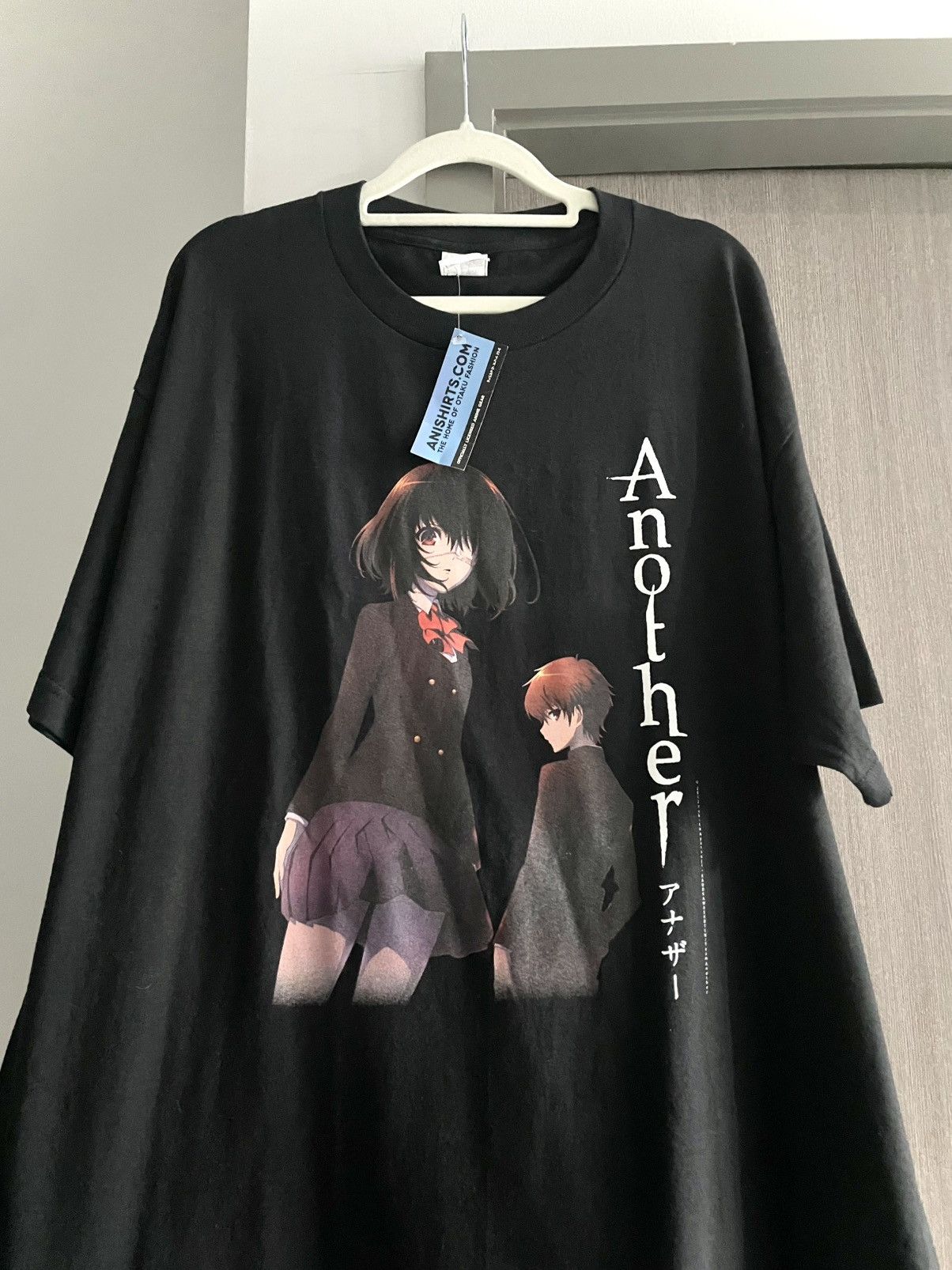 Vintage Another Anime Manga Promo T Shirt Size Extra Large Hoodie, Sweatshirt | PodTeesHub.com
