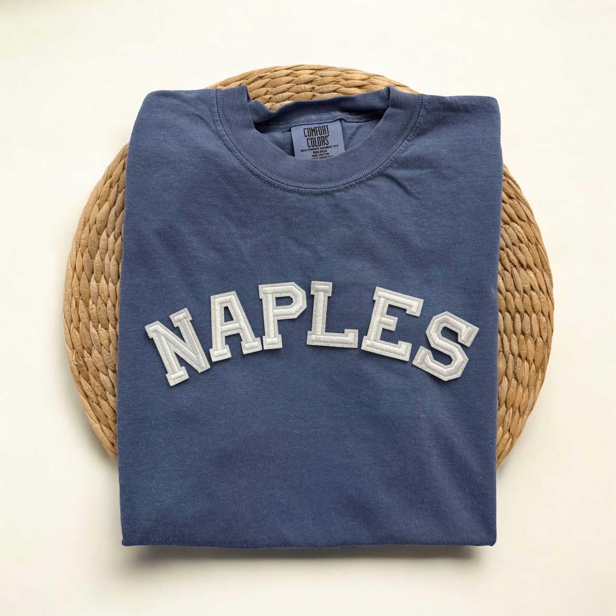 Comfort Colors Naples Florida Short Sleeve Shirt Hoodie, Sweatshirt | PodTeesHub.com