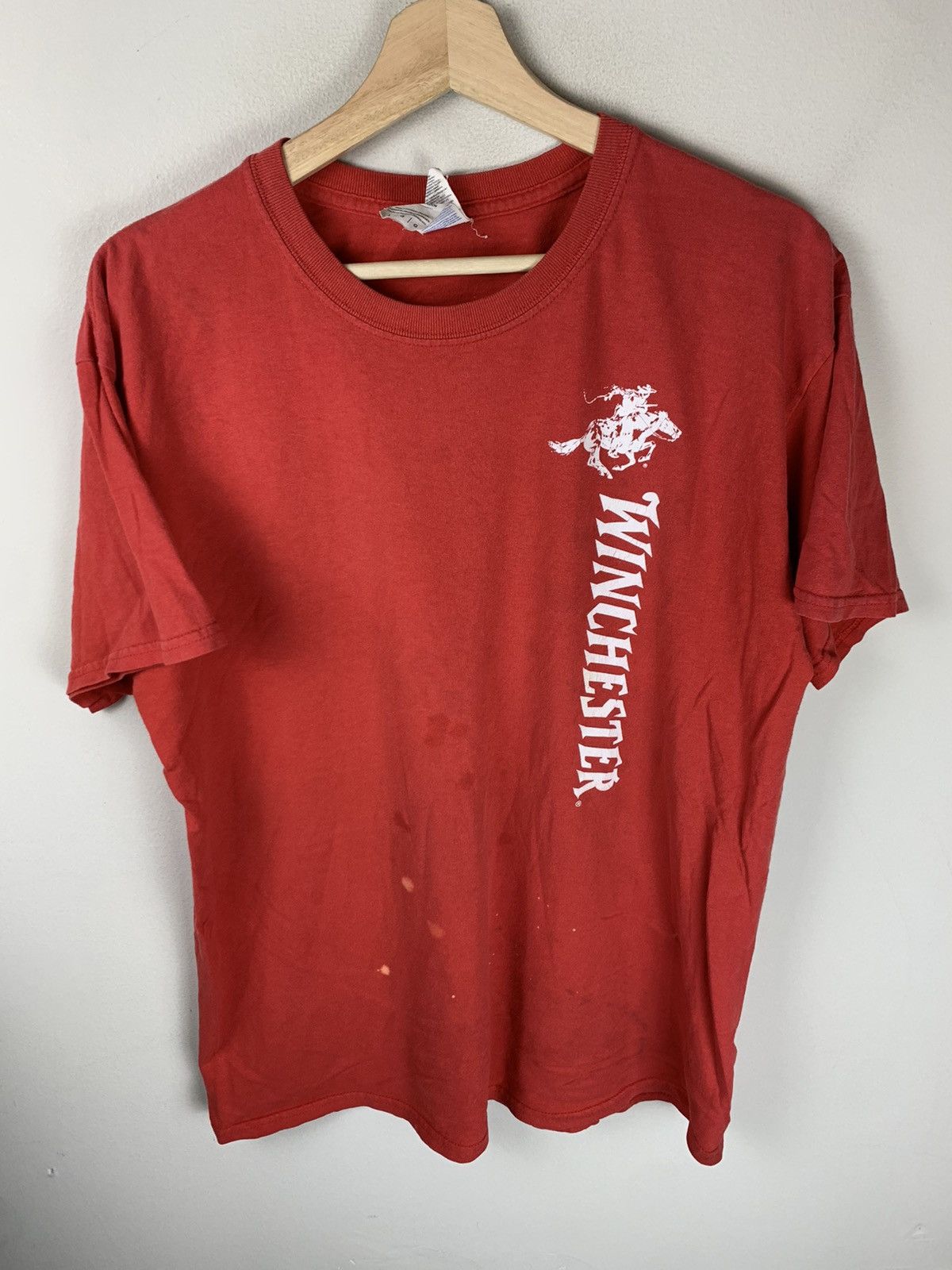 Vintage Winchester Vertical Logo Distressed Tee Hoodie, Sweatshirt | PodTeesHub.com